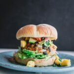 Veganer Burger